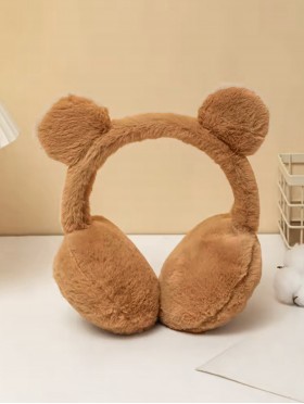 Cute Bear Ears Plush Earmuff